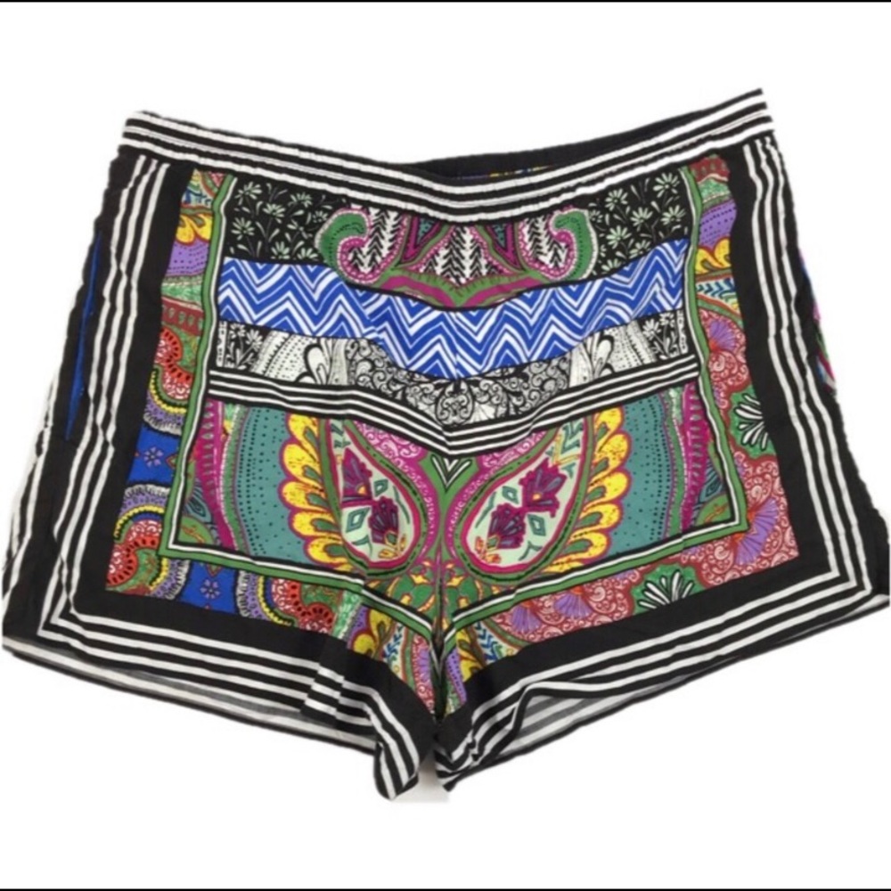 Anthropologie Ett Twa Print Shorts
